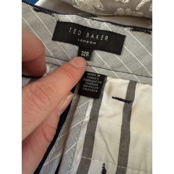 Ted Baker London Men’s Slim Fit Dress Trousers – Navy – 32W x 30L – NWT - Picture 10 of 11